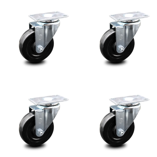 Avantco 17819301 Swivel Caster Replacement Set